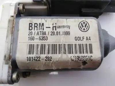 Gebrauchtes Autoersatzteil vorderer linker fenstermotor zum volkswagen golf iv berlina (1j1)  oem-iam-referenzen 1j1959801c e1-b6-24-2 101422202