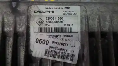 Second-hand car spare part ecu engine control for renault kangoo furgón compact comfort oem iam references 8200911560 e2-a1-44-1 8200909666