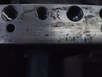 Peça sobressalente para automóvel em segunda mão abs por renault clio iv technofeel referências oem iam 476605492r p3-a8-5-3 2265106516