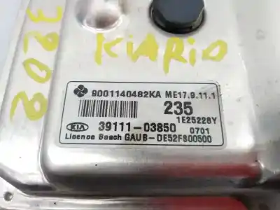 Second-hand car spare part ecu engine control for kia rio basic oem iam references 391103850 e3-a3-24-1 9001140482ka