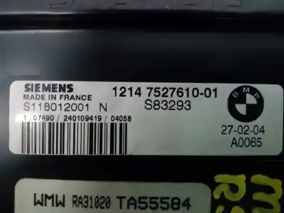 Second-hand car spare part ecu engine control for bmw mini (r50,r53) cooper oem iam references 1214752761001 e3-a2-55-1 7540904