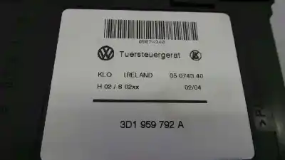 Автозапчасти б/у мотор стекла переднего правого за volkswagen touareg (7l6) 2.5 tdi dpf ссылки oem iam 3d1959792a e2-b6-7-2 