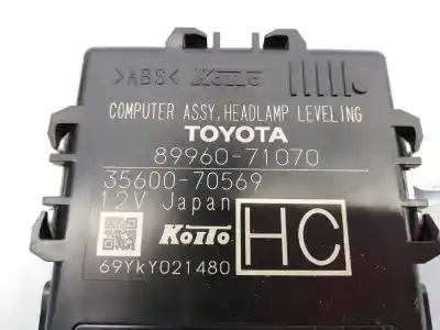 Pezzo di ricambio per auto di seconda mano modulo elettronico per toyota hilux (kun) 2gd riferimenti oem iam 8996071070  3560070569