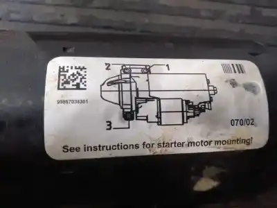 Gebrauchtes Autoersatzteil motor startet zum bmw x3 (f25) xdrive 20d oem-iam-referenzen 1241857038301 p3-a7-3-1 99857038301