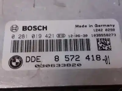 Автозапчасти б/у блок управления двигателем за bmw x3 (f25) xdrive 20d ссылки oem iam 857241801 e3-a2-40-1 0281019421