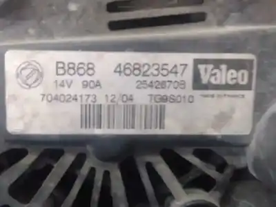 Автозапчастина б/у генератор для lancia ypsilon (101) 1.3 16v multijet argento посилання на oem iam b86846823547 p3-a4-20-3 704024173