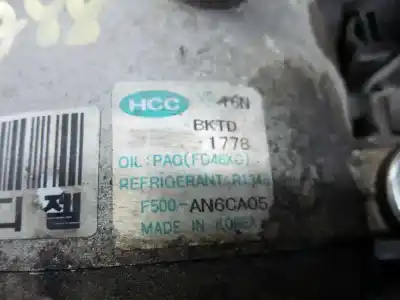 Second-hand car spare part air conditioning compressor for kia cee´d concept oem iam references bktd1778 p3-a2-13-1 f500an6ca05
