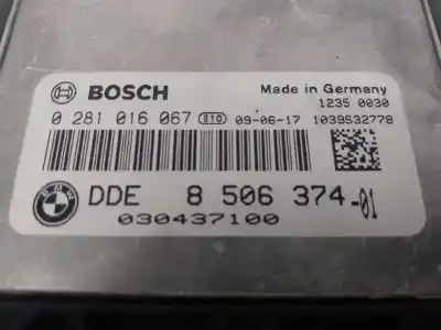 Pezzo di ricambio per auto di seconda mano centralina motore per bmw serie 1 coupe (e82) 120d riferimenti oem iam 0281016067 e3-a2-36-3 8506374