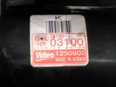 Peça sobressalente para automóvel em segunda mão motor de arranque por kia rio 1.2 cat referências oem iam 3610003100 p3-a10-29-1 1250902