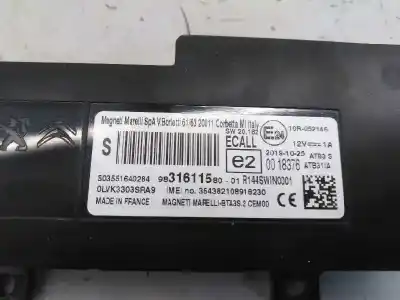 Gebrauchtes Autoersatzteil elektronisches modul zum peugeot 3008 gt line oem-iam-referenzen 9831611580 e3-b2-49-4 