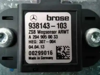 Pièce détachée automobile d'occasion moteur de verrouillage central coffre / hayon pour mercedes clase e (w212) familiar 220 cdi blueefficiency (212.202) références oem iam a2128203742  938143103