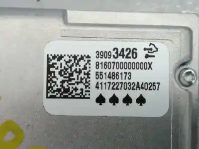 Peça sobressalente para automóvel em segunda mão sensor por opel astra k lim. 5türig dynamic referências oem iam 39093426 e3-a5-22-3 551486173