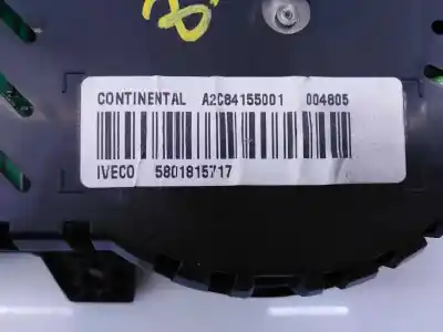 Автозапчастина б/у панель інструментів для iveco daily furgón fg h2 33 s ... v batalla 3520 посилання на oem iam 5801815717 e3-b6-46-1 a2c84155001