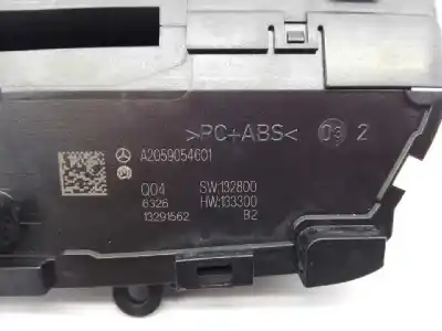 Peça sobressalente para automóvel em segunda mão módulo / sistema de navegação gps por mercedes clase c (w205) lim. c 220 cdi bluetec (205.004) referências oem iam a2059003729 e3-a1-4-4 a2059004113