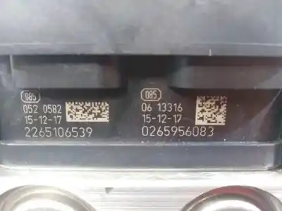 Pezzo di ricambio per auto di seconda mano abs per citroen c4 picasso * riferimenti oem iam 0265956083 p3-a8-8-3 9816073680