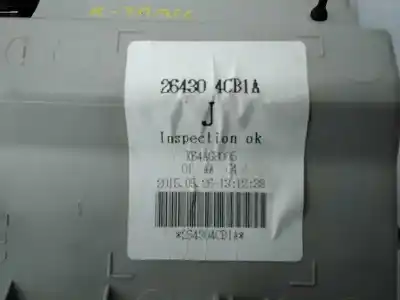 Автозапчастина б/у внутрішне світло для nissan x-trail (t32) tekna 4x4 посилання на oem iam 264304cb1a  