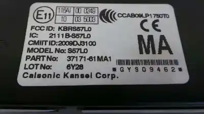 Second-hand car spare part electronic module for suzuki sx4 gle oem iam references 3717161ma1 e2-a3-60-2 2111bs57lo