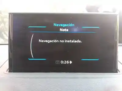Peça sobressalente para automóvel em segunda mão módulo / sistema de navegação gps por audi a3 (8v) ambition referências oem iam 8v0919614p e2-a1-12-7 8v0857273
