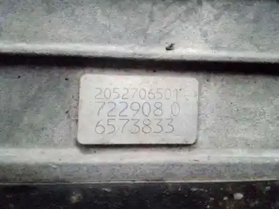 Автозапчастина б/у коробка передач для mercedes clase c (w205) lim. c 220 cdi bluetec (205.004) посилання на oem iam 722908 m1-b3-58 r2122710501