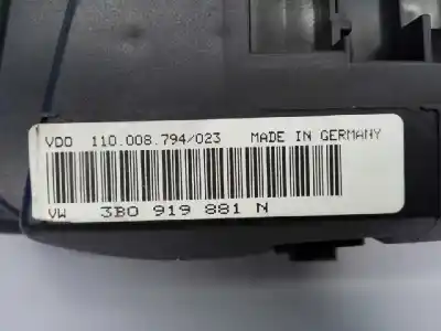 Автозапчастина б/у панель інструментів для volkswagen passat variant (3b5) comfortline посилання на oem iam 3b0919881n e2-a1-13-2 vwz7z0w0337450