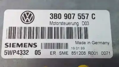 Recambio de automóvil de segunda mano de centralita motor uce para volkswagen passat berlina (3b2) 1.6 referencias oem iam 3b0907557c  851208r0010071