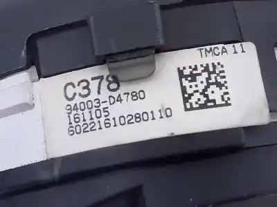 Peça sobressalente para automóvel em segunda mão quadrante por kia optima emotion referências oem iam 94003d4780 e3-a3-23-2 161105