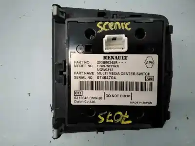 Pièce détachée automobile d'occasion système de navigation gps pour renault scenic ii dynamique références oem iam 259154206r e2-a1-44-2 281150743rt