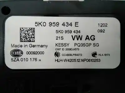 Second-hand car spare part electronic module for audi q3 (8ug) sport oem iam references 5k0959434e e2-a1-9-9 