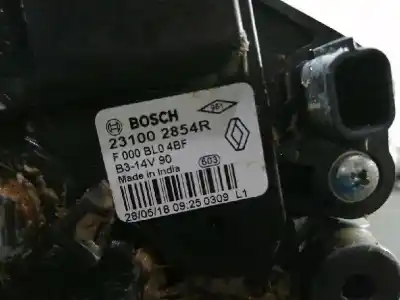 Автозапчастина б/у генератор для dacia logan mcv ii comfort посилання на oem iam 231002854r p3-a5-29-3 
