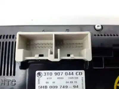 Peça sobressalente para automóvel em segunda mão comando de sofagem (chauffage / ar condicionado) por skoda yeti active referências oem iam 3t0907044cd e2-a1-24-4 5hb00974994