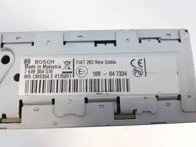 Автозапчастина б/у аудіо система / радіо cd для opel combo d kasten l2h1 2.4t посилання на oem iam 7649354516 e3-a5-8-2 