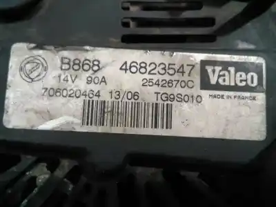 Автозапчасти б/у генератор за fiat idea (135) 1.3 jtd cat ссылки oem iam 46823547 p3-a4-22-4 