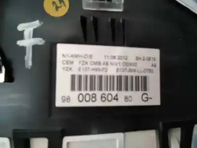 Peça sobressalente para automóvel em segunda mão quadrante por peugeot 208 access referências oem iam 9800860480 e2-b2-45-2 