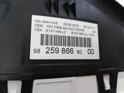 Peça sobressalente para automóvel em segunda mão quadrante por peugeot 208 active referências oem iam 9825986680 e3-b2-37-4 