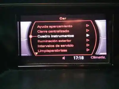 Piesă de schimb auto la mâna a doua sistem audio / cd radio casetofon pentru audi a4 avant (8k5) (2008) básico referințe oem iam 8t1057186p e2-a1-4-1 8t0919603f