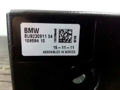 Peça sobressalente para automóvel em segunda mão antena por bmw serie 3 lim. (f30) 320d efficientdynamics edition referências oem iam bu923091104 e1-a3-51-2 