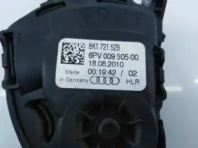 Pièce détachée automobile d'occasion pédale d'accélérateur pour audi a4 avant (8k5) (2008) básico références oem iam 8k1721523a e2-a1-6-2 