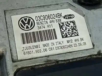 Автозапчасти б/у блок управления двигателем за seat ibiza (6j5) 25 aniversario ссылки oem iam 03c906024bk e2-a1-38-1 