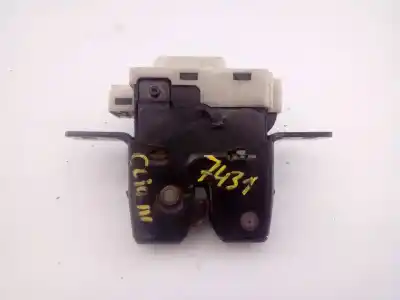 Second-hand car spare part trunk lock for renault clio iii authentique oem iam references 8200076240e e1-a1-8-2 