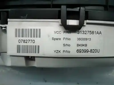 Peça sobressalente para automóvel em segunda mão quadrante por volvo xc60 momentum 2wd referências oem iam 31327581aa e3-b5-34-2 69399820u