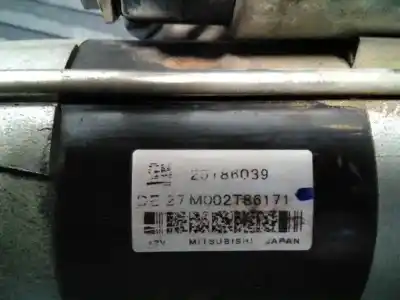 Second-hand car spare part starter motor for chevrolet captiva 2.2 vcdi lt 2wd oem iam references 25186039 p3-a7-9-3 