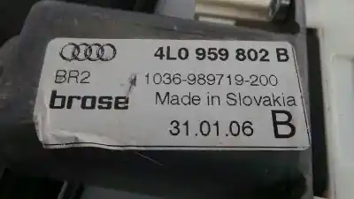 Автозапчасти б/у регулятор стекла переднего правого за audi q7 (4l) 3.0 v6 24v tdi ссылки oem iam 4l0959802 e1-b6-10-4 