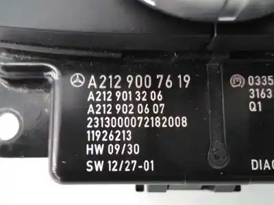 Tweedehands auto-onderdeel gps-navigatiesysteem voor mercedes clase e (w212) familiar 220 cdi blueefficiency (212.202) oem iam-referenties a2129052401  a2129002423zgs001