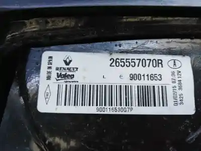 Pezzo di ricambio per auto di seconda mano  per renault megane iii berlina 5 p intens riferimenti oem iam 265557070r e1-a1-2-2 90011653