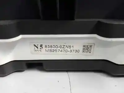 Peça sobressalente para automóvel em segunda mão quadrante por toyota auris (_e18_) 1.8 hybrid (zwe186_) referências oem iam 838000zn51 e3-b2-4-4 mb2574703730