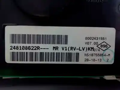 Автозапчастина б/у панель інструментів для dacia dokker express ambiance посилання на oem iam 248108622r e2-a1-28-6 