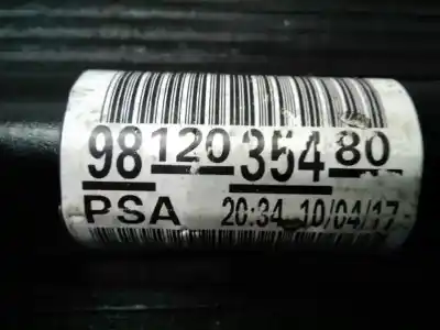 Second-hand car spare part front right transmission for citroen c-elysée shine oem iam references 9812035480 p1-a6-18 