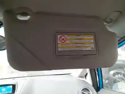 Second-hand car spare part right sunshade for ford fiesta (ccn) titanium oem iam references 