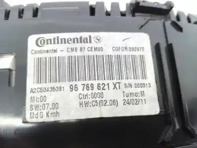 Second-hand car spare part dashboard for citroen ds4 design oem iam references 96769621xt e3-b2-30-4 cmbb7cem00