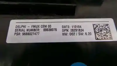 Second-hand car spare part climate control for citroen c4 lim. collection oem iam references 9666994780 e3-b2-34-4 9666027477